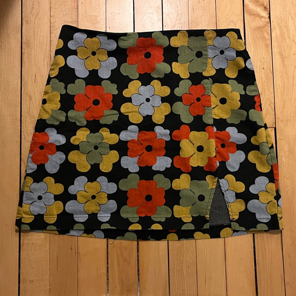 Urban Outfitters Floral Mini Skirt